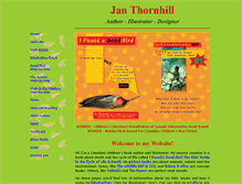 Tablet Screenshot of janthornhill.com